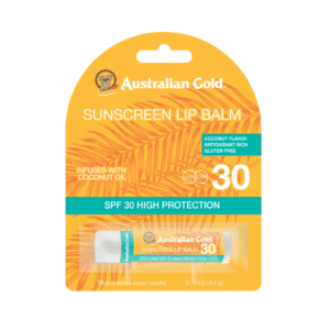 Australian gold lip balm blister