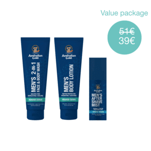 Australian Gold „Men’s Body & Aftershave Care Kit“ komplekt