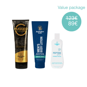 Australian Gold „Men’s Face & Body Tan Trio“ päevituskomplekt