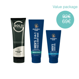 Australian Gold „Ultimate Men’s Tan & Care Set“ päevituskomplekt